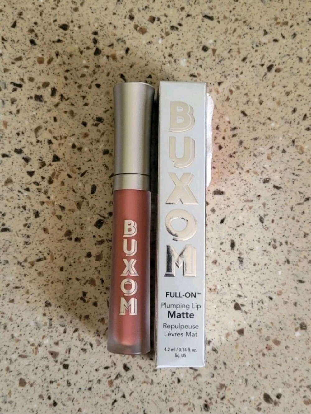 Buxom Full On Plumping Lip Matte Color Brunching Moisturizing Vit E Peptides NIB